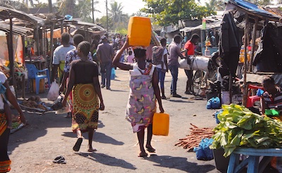 Woman at the market