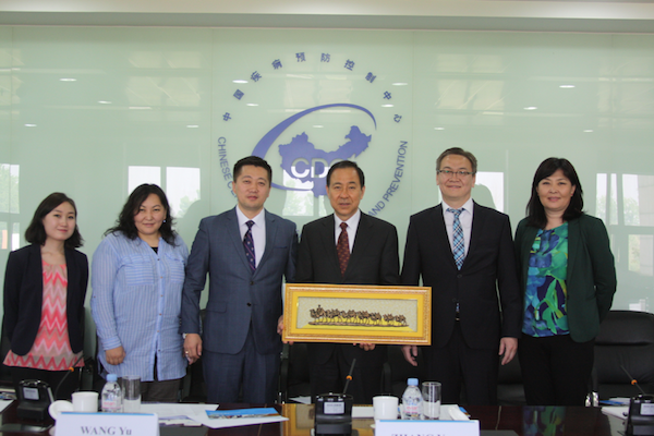 China CDC Hosts Public Health Institute of Mongolia for Study Tour