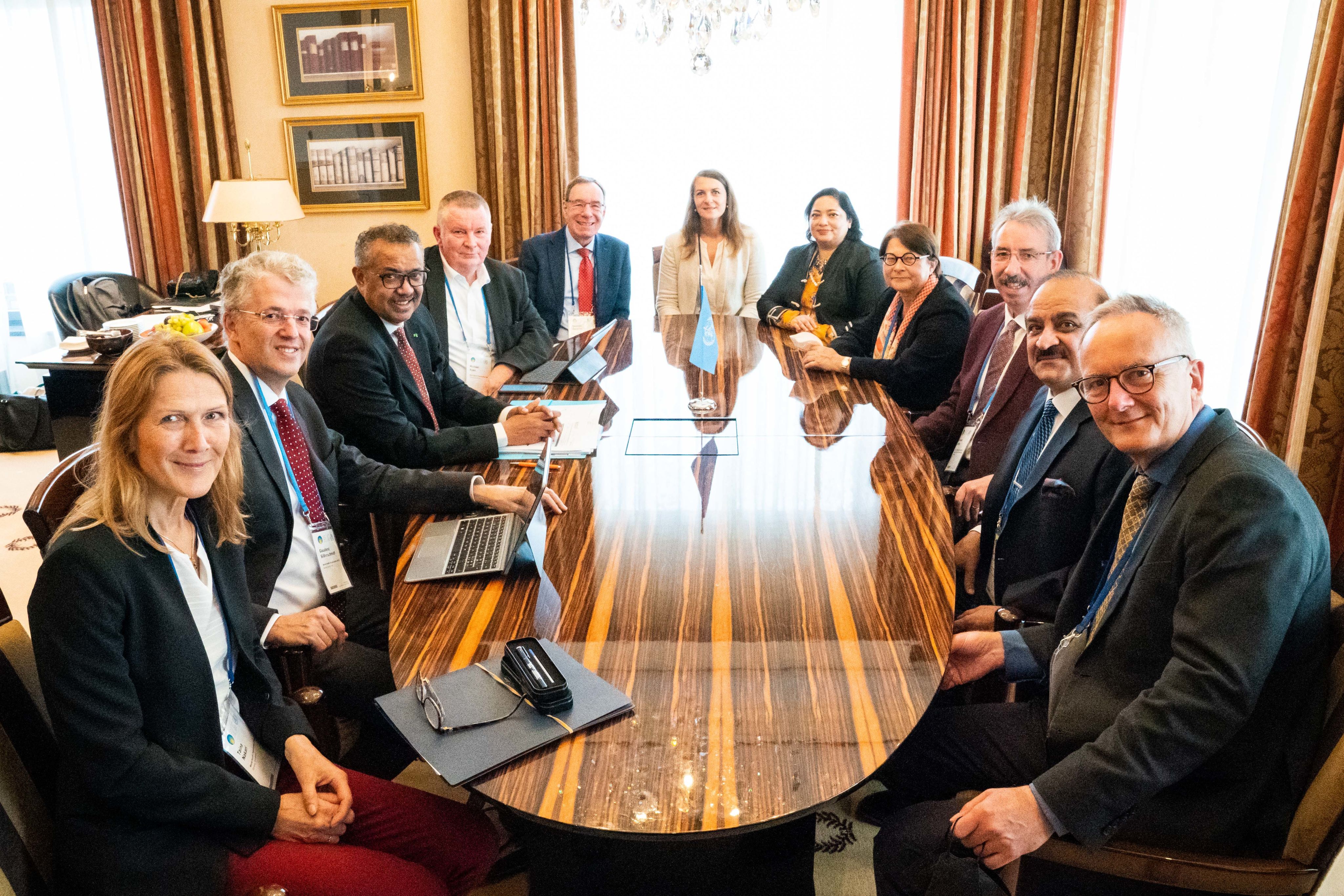 Signing of the WHO-IANPHI MOU, Berlin, 2022